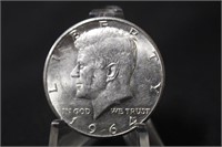 1964 Uncirculated Kennedy Half Dollar