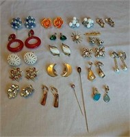 earrings, costume jewelry