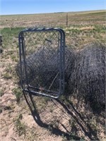 2 Gates & 3 Rolls Woven Wire Yard Fence