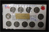 U.S. Silver War Nickel Collection