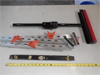 Frame Clamp, Extension Arm Roller, Level