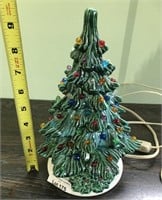 Working Ceramic Christmas Tree