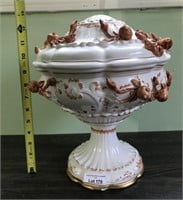 Decorative Ceramic Dish with Lid
