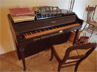 Piano w/chair & Music