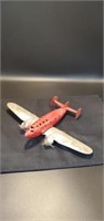 Antique pressed tin air plane 
Missing wheel
