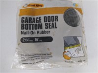 Frost King Garage Door Seal--New-16ft. long