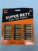 AA Batteries 21pk