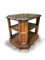 Vintage Wood End Table