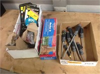 Flat of Screwdrivers, Flat of misc., including