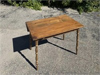 Vintage Folding Leaf Table