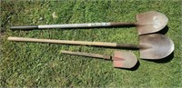 assorted lawn and garden tools