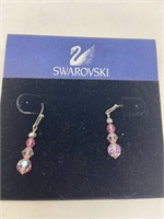 Pair of Swarovski Sterling Earrings