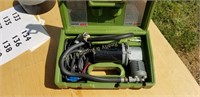 Coleman air compressor, emergency towing hooks,