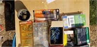 large lot of assorted screws, nuts, bolts,