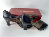 Salvatore Ferragamo Women's 9.5 Leather High Heels