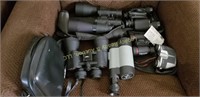 6 pair binoculars