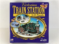 Victorian Train Station 3-D Puzzle