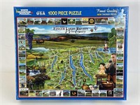 New York Finger Lakes Wine Country Puzzle