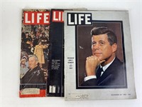 1960s JFK Life Magazine Lot