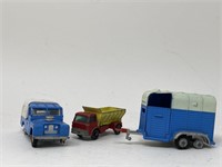 Vintage Metal Toy Truck/Trailer Lot
