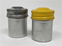 Vintage Small Metal Film Canisters