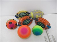 "As Is" Lot Of (7) Mini Sports Balls
