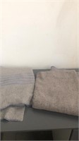 Set of Two Heavy Wool Blankets