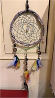 American Indian Dream catcher made with stones,