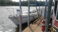 1977 O'Day Sailboat with 25 Foot Swing Keel