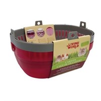 Living World 60888 Pet Carrier, Red/Grey, Large