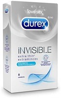 Durex Condoms Invisible Extra Thin Extra