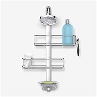 simplehuman Adjustable Shower Caddy, Stainless