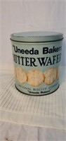Vintage Uneeda Bakers Butter Wafers Tin