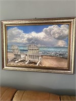 Beach Scene Painting