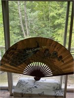 Oriental Peacock Fan