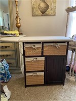 Ironing Board Stand With Storage.