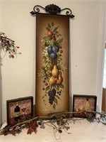 Fruit And Wine Décor