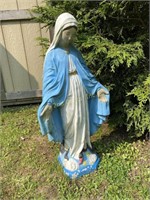 Concrete Mary Statue