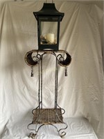 Stand And Candle Lantern