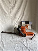 Hedge Trimmer, Corded & Cordless Drill