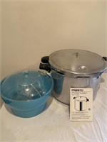 Pressure Canner And Canner Bowl.