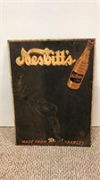 Antique Nesbitts menu board