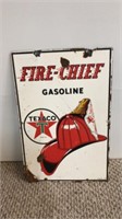 1947 Texaco Fire chief pump sign