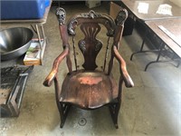 ANTIQUE CARVED CHAIR