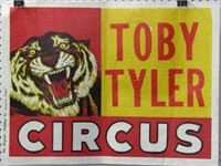 Rare Toby Tyler 4 Color Circus Poster