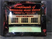 Bettendorf Brake Service Advertising Ashtray