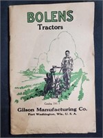 Vintage Bolens Tractor Catalog