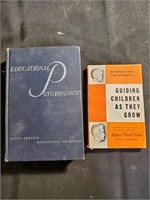 2 Vintage Child Psychology books
