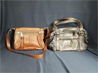 2 Fifty Four Fossil Leather Purses