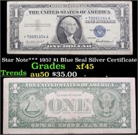 Star Note*** 1957 $1 Blue Seal Silver Certificate